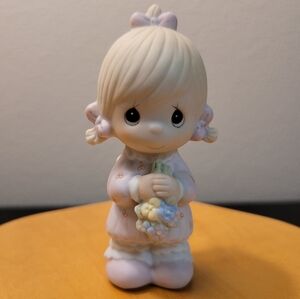 VTG Precious Moments, "Flower Girl", Wedding Series, 1983, Enesco, Like New